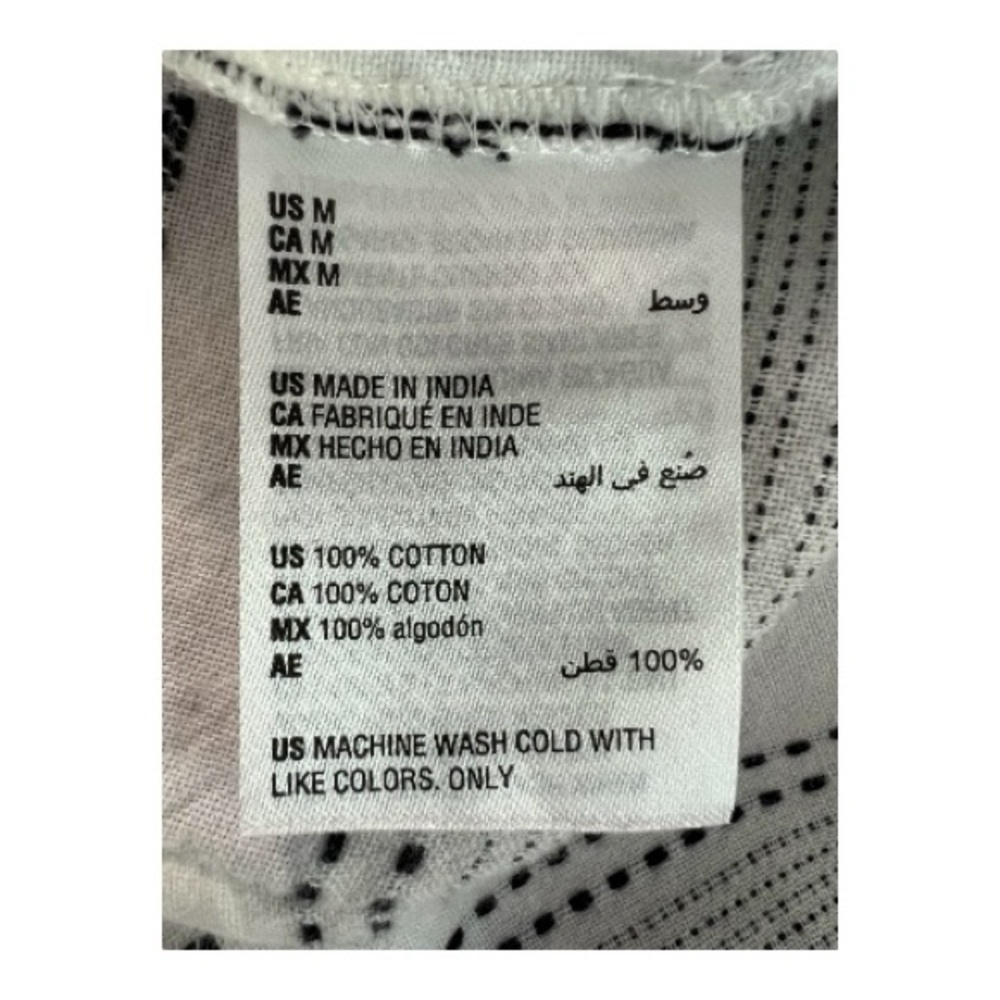 🆕 ✨ NWOT STYLE & CO Women’s White & Black Striped Cotton Jumpsuit | Size M - Picture 11 of 13